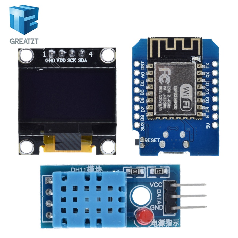 Esp8266 Nodemcu Board - WeMos D1 Mini ESP8266 ESP-12F Scheda