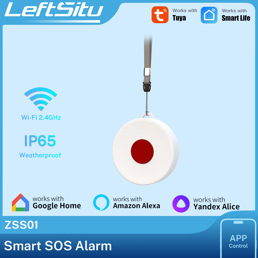 Diy Automation - Pulsante Intelligente Tuya ZigBee IP65, Interruttore