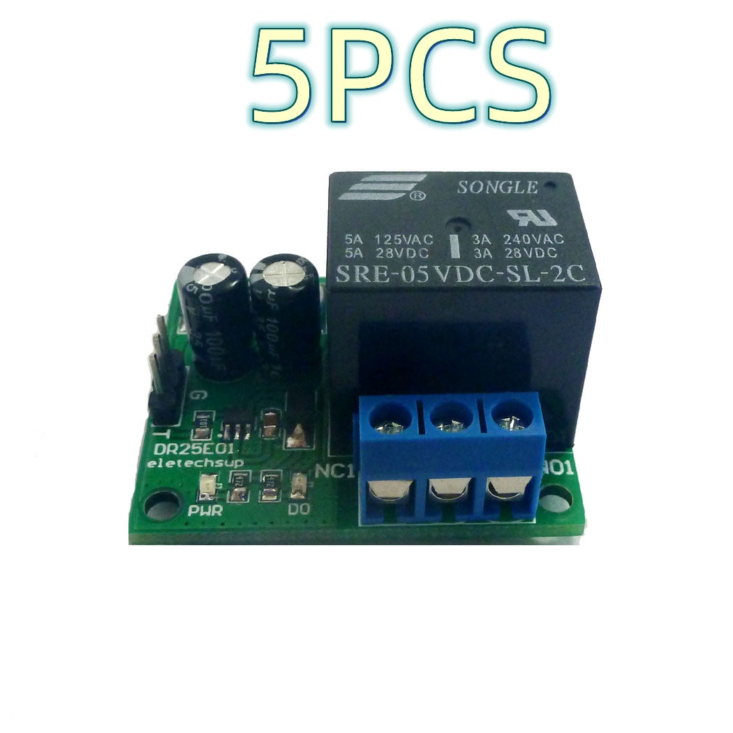 Shelly Relay Module - DR25E01 DC 6V 9V 12V 24V