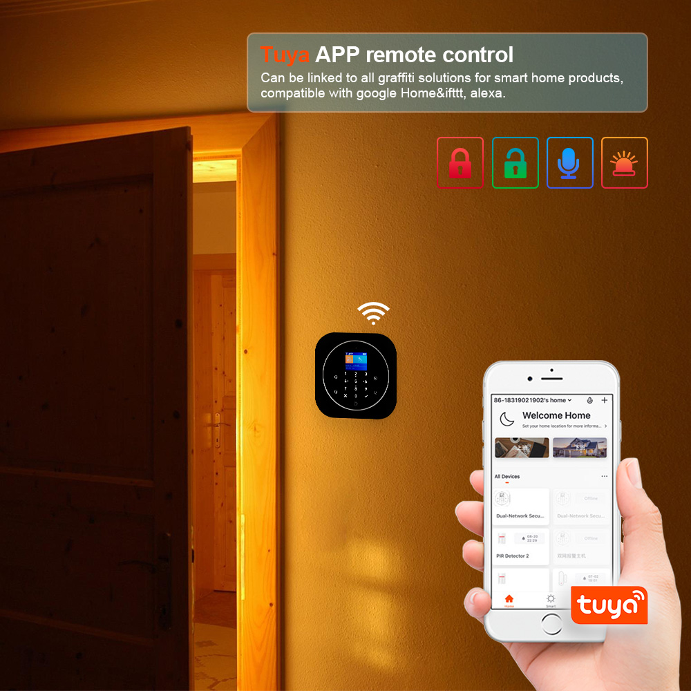 KERUI G12 2G Wifi Sistema di a - Home Automation System Diy recensione e prezzo