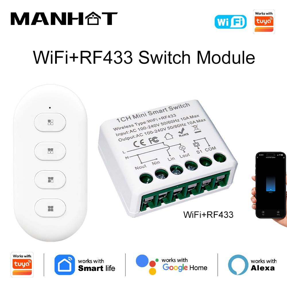 Interruttori Intelligenti WIFI - Diy Automation recensione e prezzo