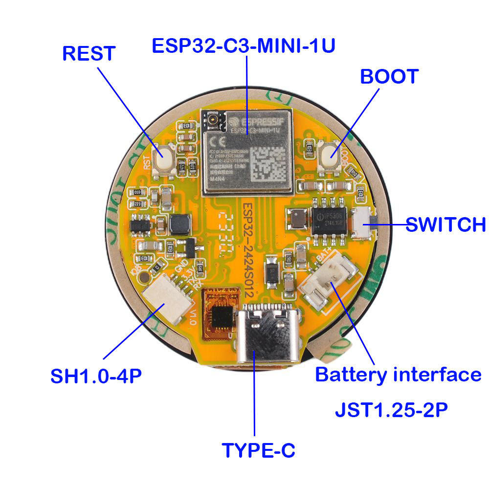 Display ESP32 da 1,28 pollici  - Home Automation Industry recensione e prezzo