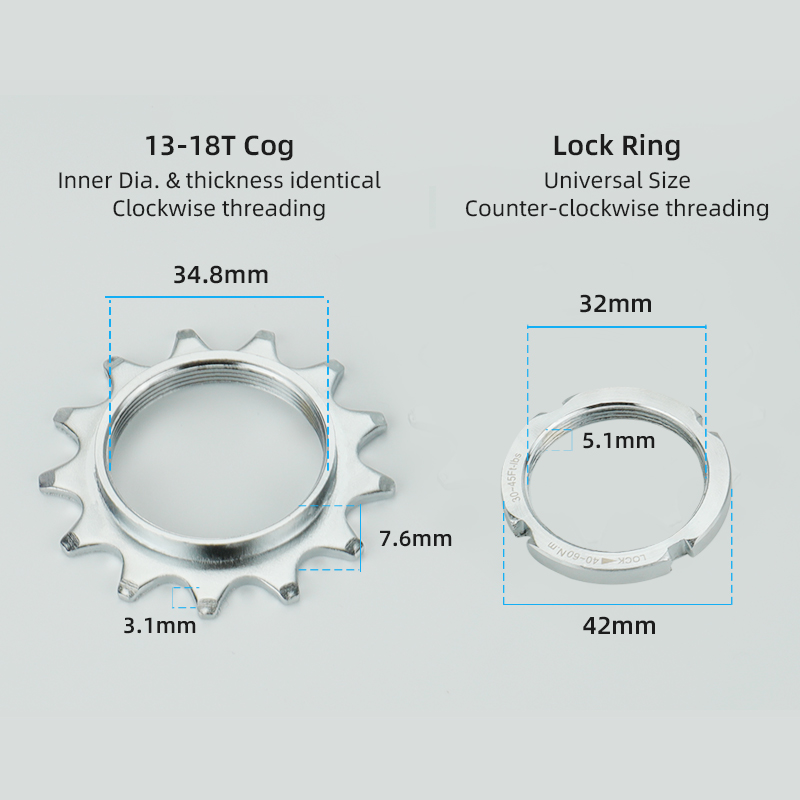 Bicicletta a scatto fisso 13T  - Matter Hub Thread recensione e prezzo