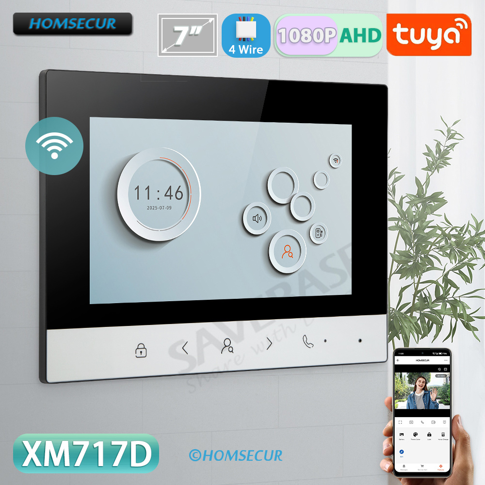 Monitor Interno WIFI Tuya Smar - Smart Doorbell Wired recensione e prezzo