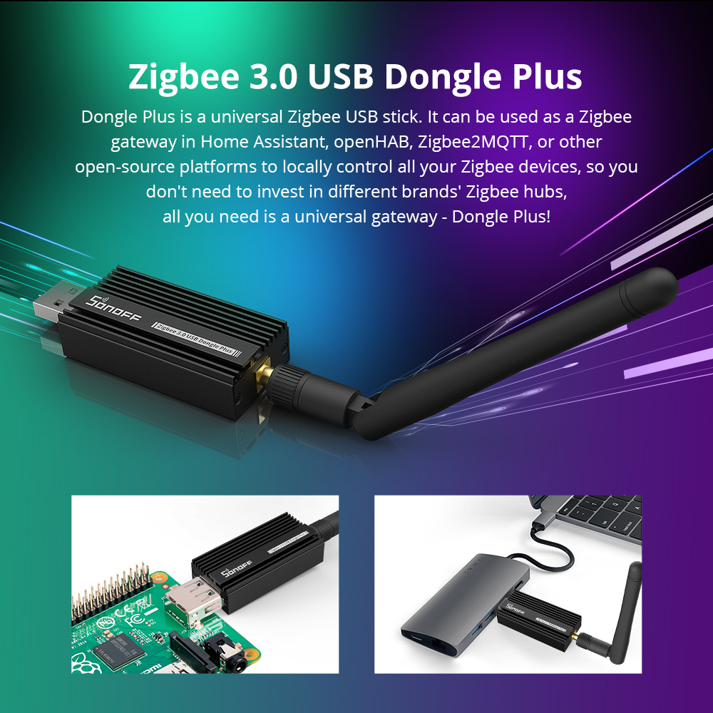 SONOFF Zigbee 3.0 USB Dongle P - Zigbee Coordinator Stick recensione e prezzo