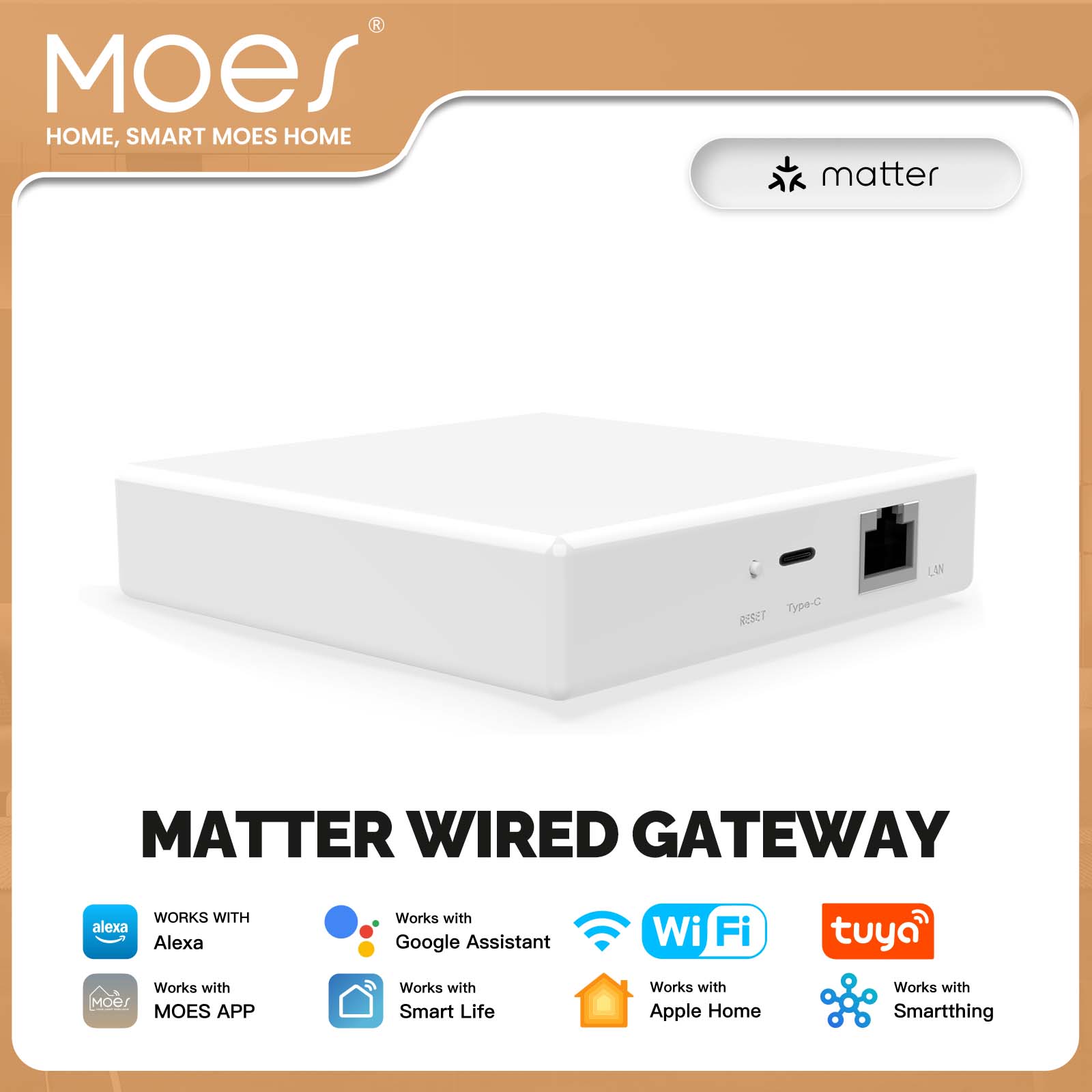 MOES Tuya ZigBee Matter Thread - Matter Hub Thread recensione e prezzo