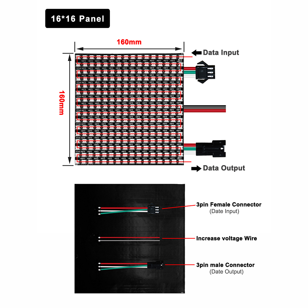 DC5V WS2812B 5050 RGB SMD Fles - Rgb Led Matrix 8X8 recensione e prezzo